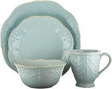 Load image into Gallery viewer, Lenox French Perle Ice Blue 4 Piece Place Setting