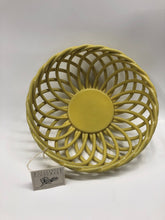 Load image into Gallery viewer, Woven Ceramic Fruit Bowl - Large - Lemon