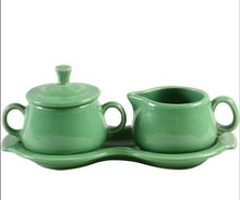 Load image into Gallery viewer, Fiesta Cream &amp; Sugar Tray Set
