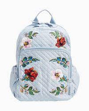 Load image into Gallery viewer, Vera Bradley Campus Backpack - Sea Air Floral
