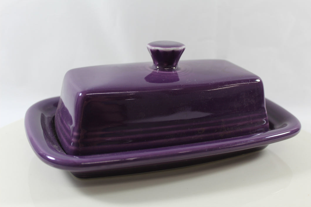 Fiesta XL Covered Butter Dish Mulberry Color
