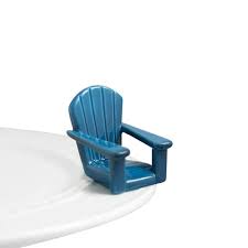 Nora Fleming Mini Blue Chair
