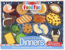 Load image into Gallery viewer, Melissa &amp; Doug- Food Fun-Combine &amp; Dine Dinners
