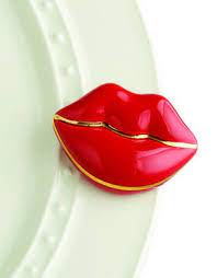 Nora Fleming Mini Kissy Lips